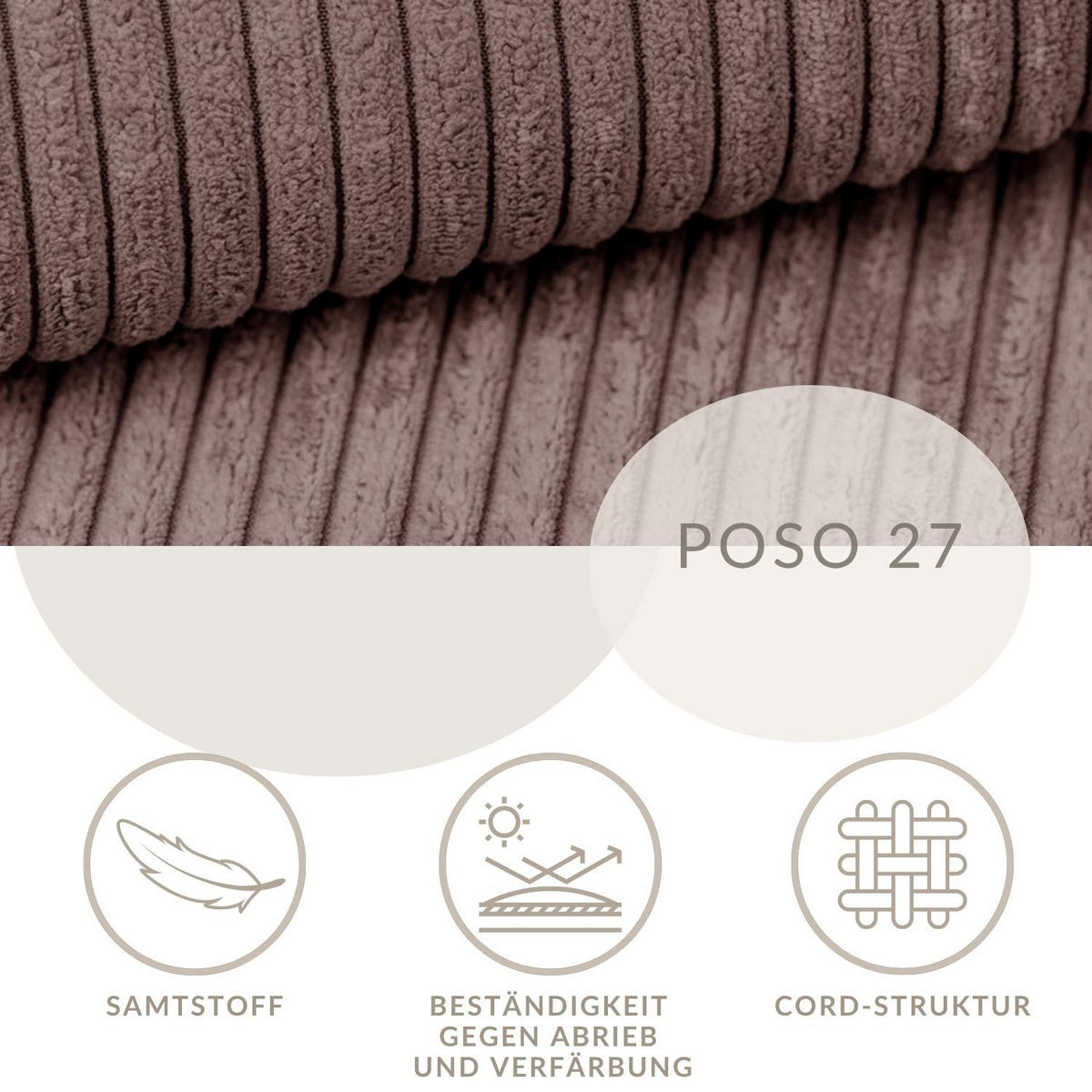 ECKSOFA MIT SCHLAFFUNKTION Velto Lila Samtstoff - Flieder/Schwarz, Holz/Holzwerkstoff (250/152cm) - Maison de Reve