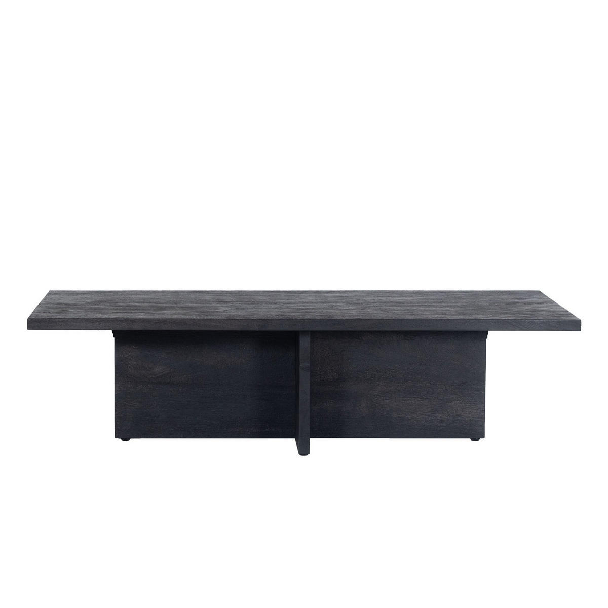 COUCHTISCH aus Mangoholz 140cm, schwarz - Schwarz, Holz (140/70/38cm) - Giga Meubel