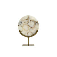 ORNAMENT Gouya Weiß 25/10/35 cm - Weiß, Stein (10/35/25cm) - Light & Living