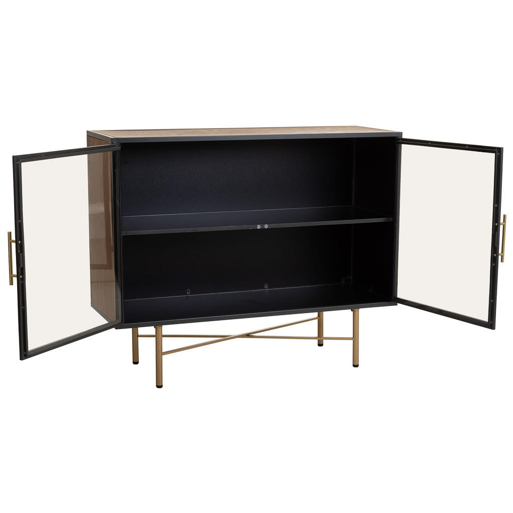 Thumbnail - Wanderlust Sideboard, Braun, Holz, 100x80x35 cm, Wohnzimmer, Kommoden & Sideboards, Sideboards