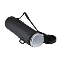 ROLE plakátu - černá, plast (26.5/150/26.5cm) - Relaxdays