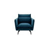SESSEL Layla-Velluto 11 - Dunkelblau, Holz/Textil (105/95/98cm)