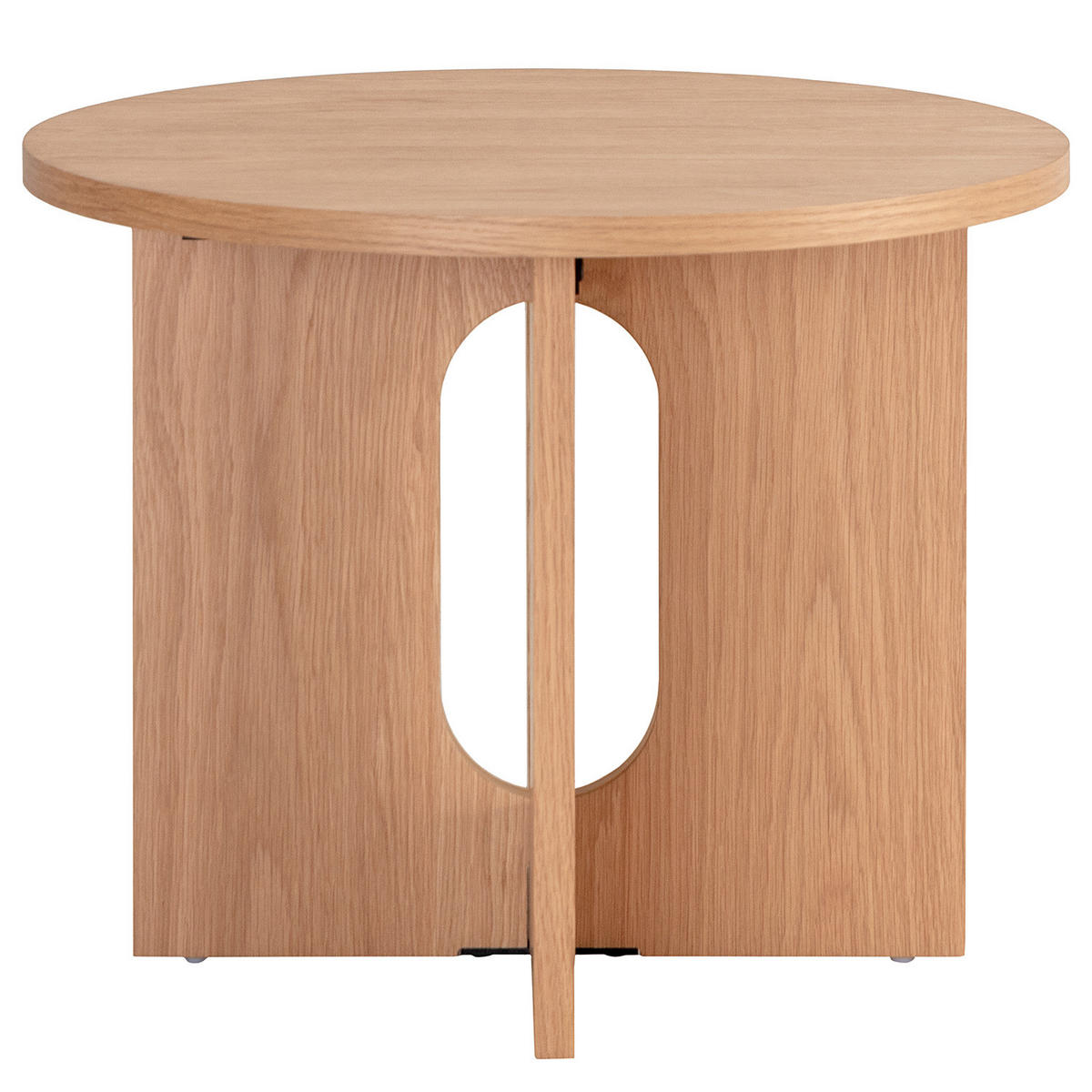 BEISTELLTISCH - Eichefarben, Holzwerkstoff (50/50/40cm) - home24