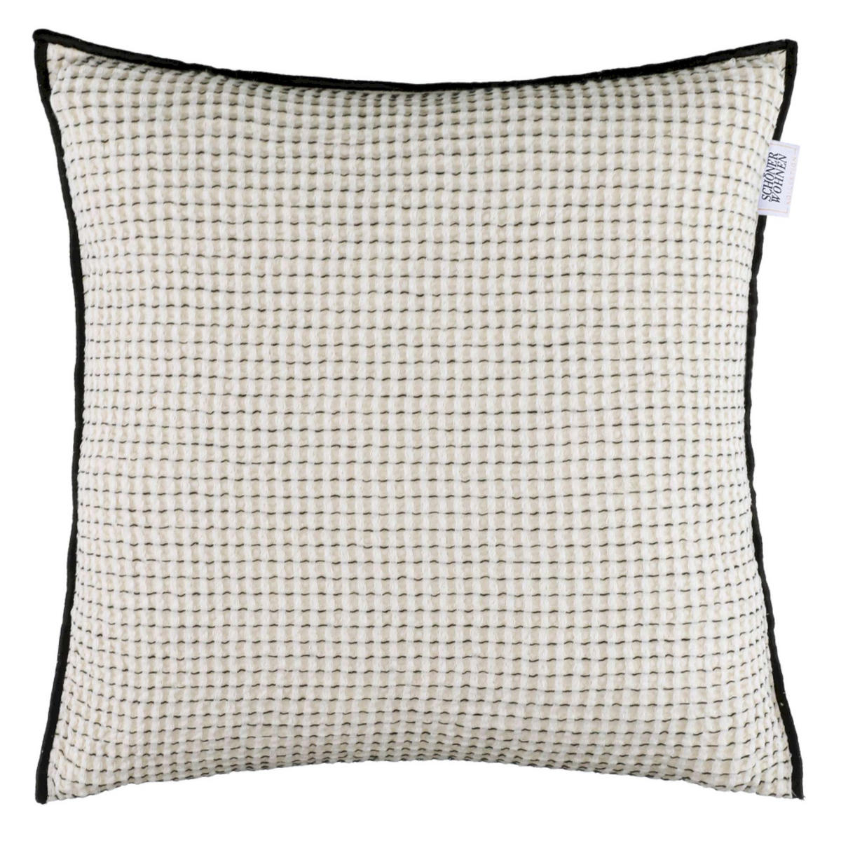 ZIERKISSENHÜLLE FLEX - Weiß, Textil (38/38cm) - Schöner Wohnen