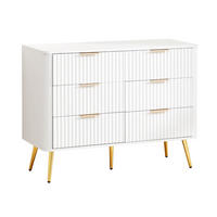 KOMMODE Weiß 105/40/80 cm - Weiß, Holzwerkstoff (105/80/40cm) - PANGIVO