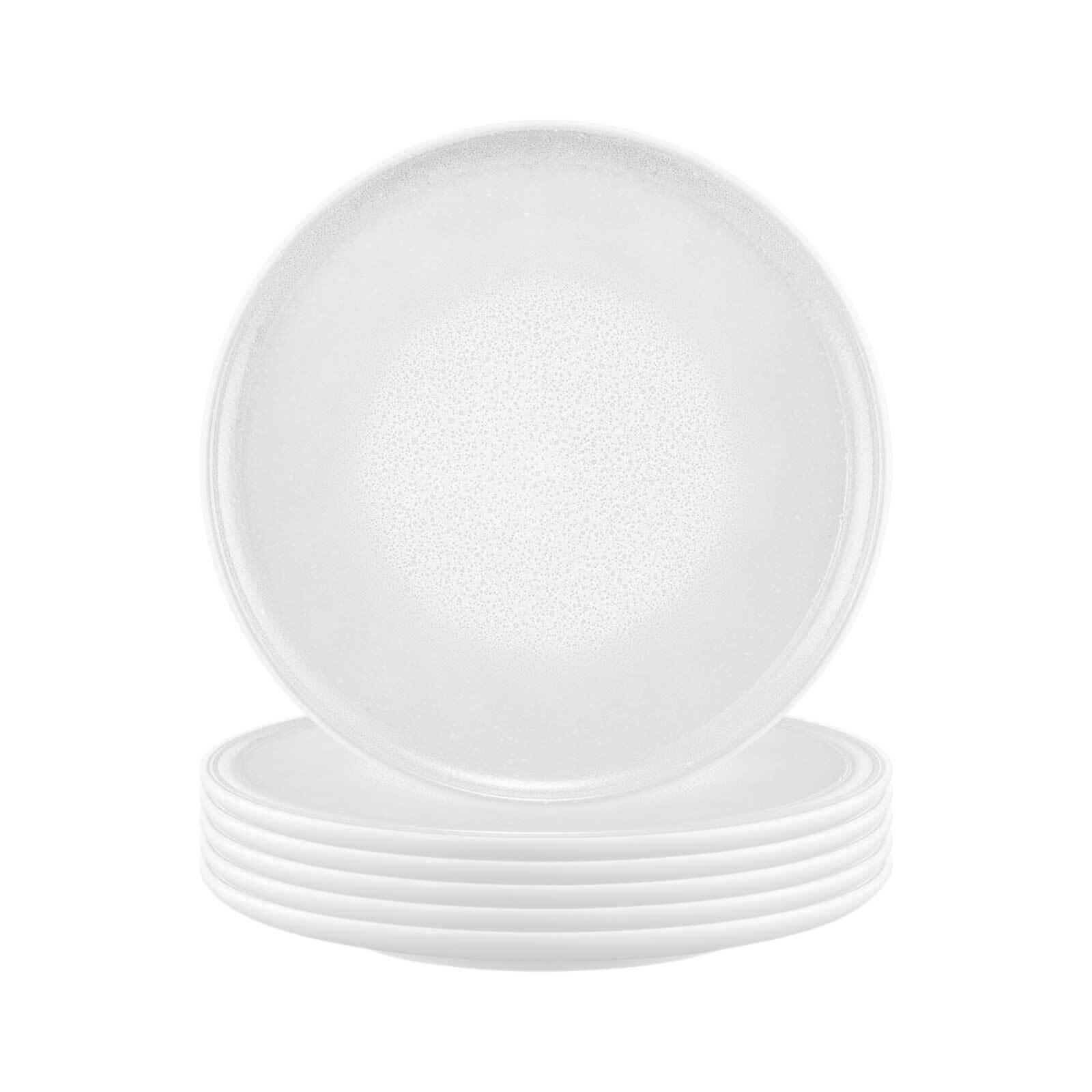 FRÜHSTÜCKSTELLER Sento Home Aura white ø 21,4 cm 6er Set - Weiß, Keramik (21.4cm) - Seltmann Weiden