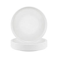 FRÜHSTÜCKSTELLER Sento Home Aura white ø 21,4 cm 6er Set - Weiß, Keramik (21.4cm) - Seltmann Weiden