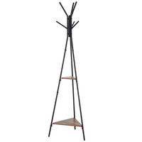 GARDEROBENSTÄNDER Schwarz 1 Stück - Schwarz, Metall (46/182/52cm) - GiPP