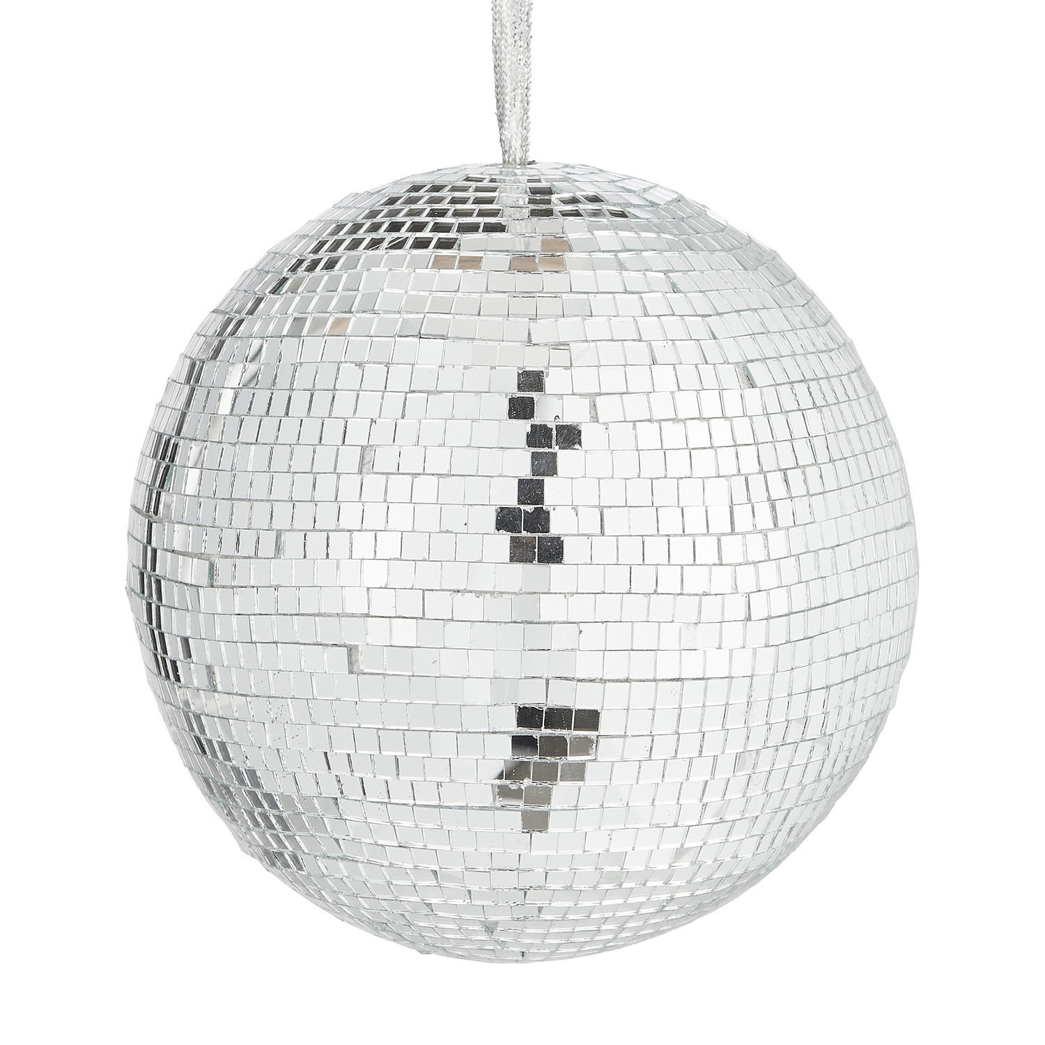 SPIEGELKUGEL Disco - Silberfarben, Glas (15/15/15cm) - BUTLERS