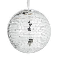 SPIEGELKUGEL Disco - Silberfarben, Glas (15/15/15cm) - BUTLERS