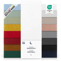 SPANNBETTLAKEN 2er-Set 150/200/40 cm Weiß - Weiß, Textil (150/200cm) - Blumtal