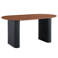 ESSTISCH MAXIM - Braun, Metall (90/160/75cm) - IDIMEX