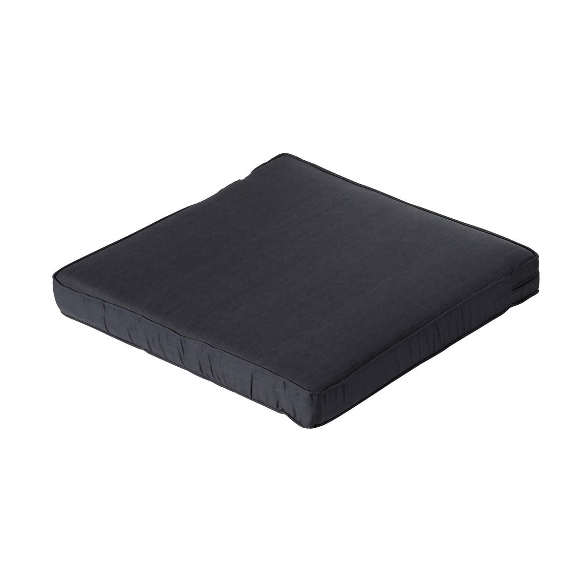 SITZKISSEN Basic 60/60 cm 2er-Set - Schwarz, Textil (60/8/60cm) - Madison
