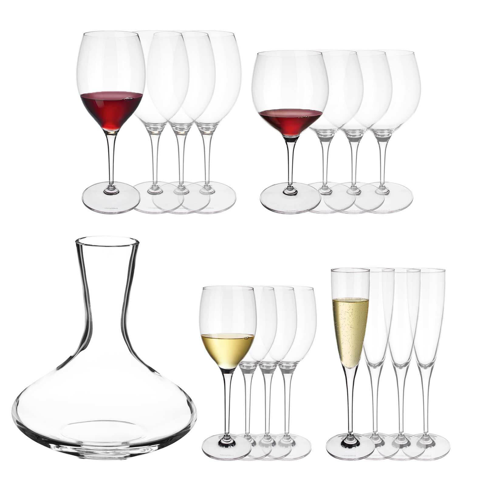 KARAFFE UND GLÄSERSET Maxima transparent 17er Set - Transparent, Glas - Villeroy & Boch