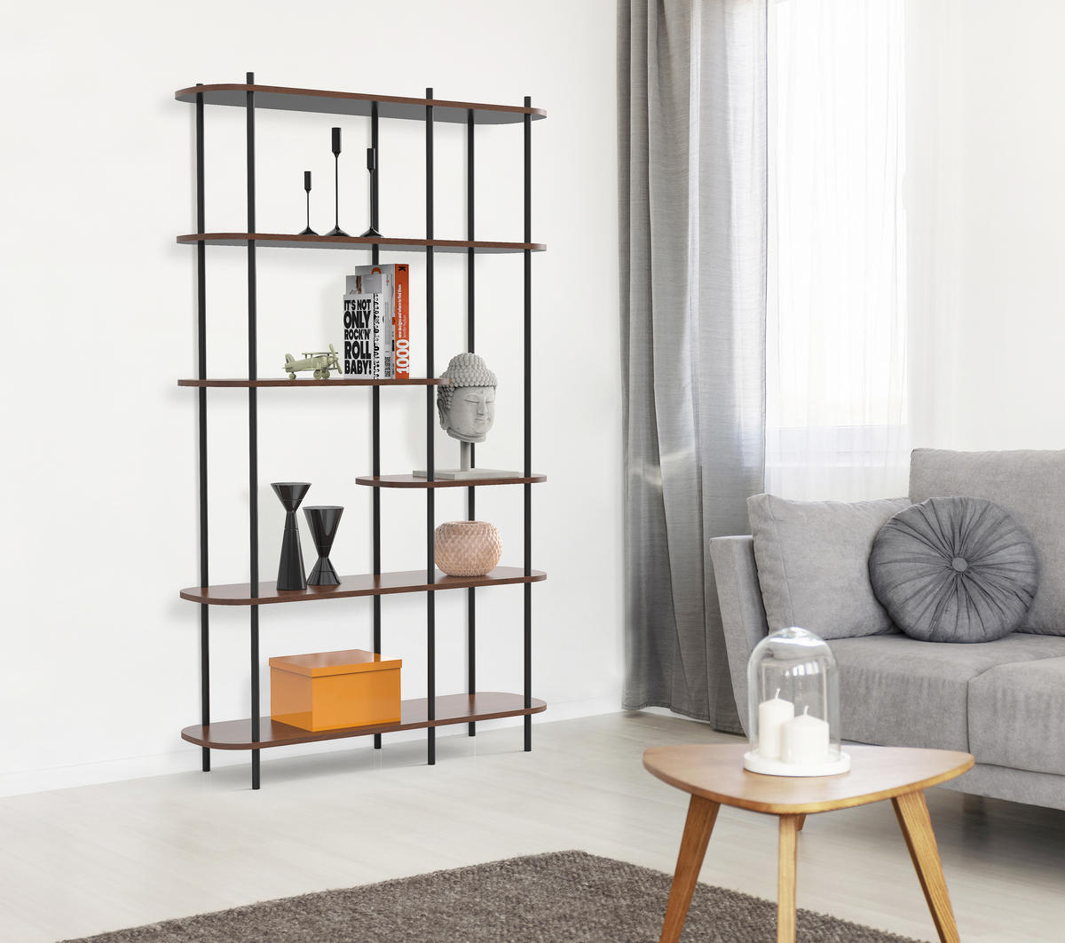 REGAL Braun - Braun, Metall (100/169/30cm) - Nordlys