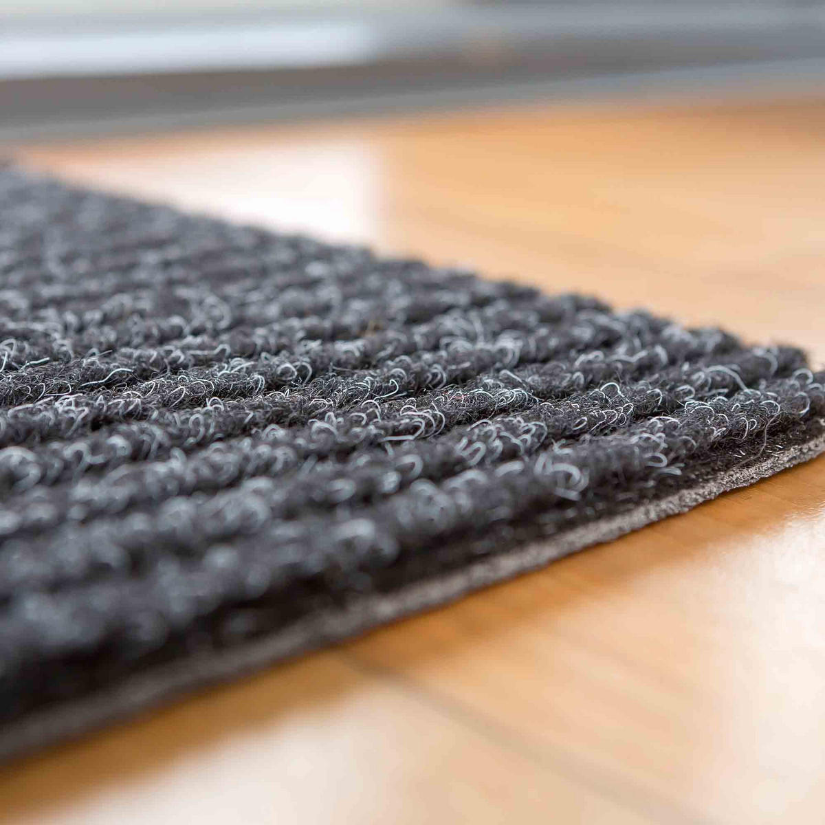 FUSSMATTE INNEN RIB LINE MINI - Anthrazit, Textil (25/60cm) - Astra