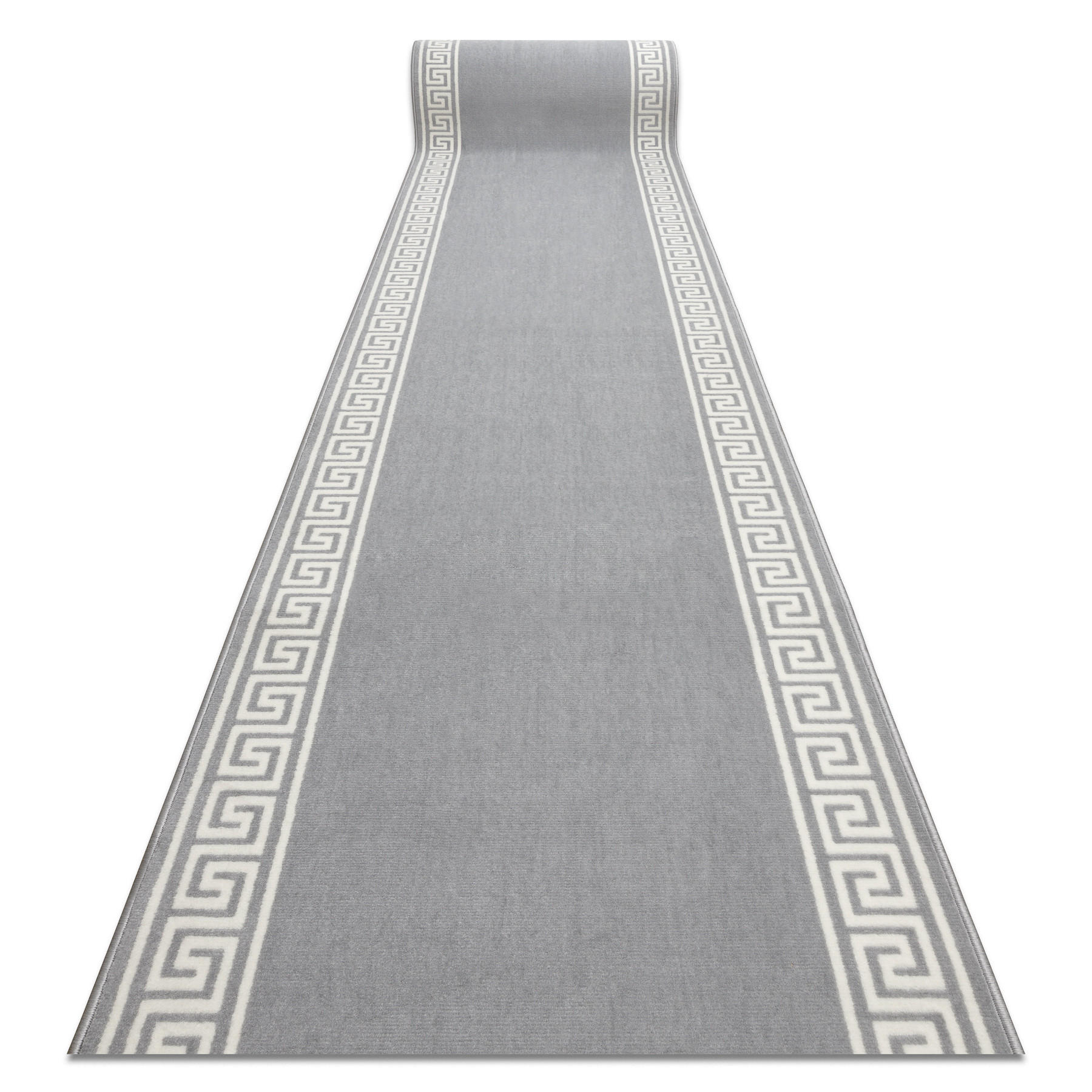 LÄUFER BCF MORAD 80/220 cm - Grau, Textil (80/220cm) - rugsX