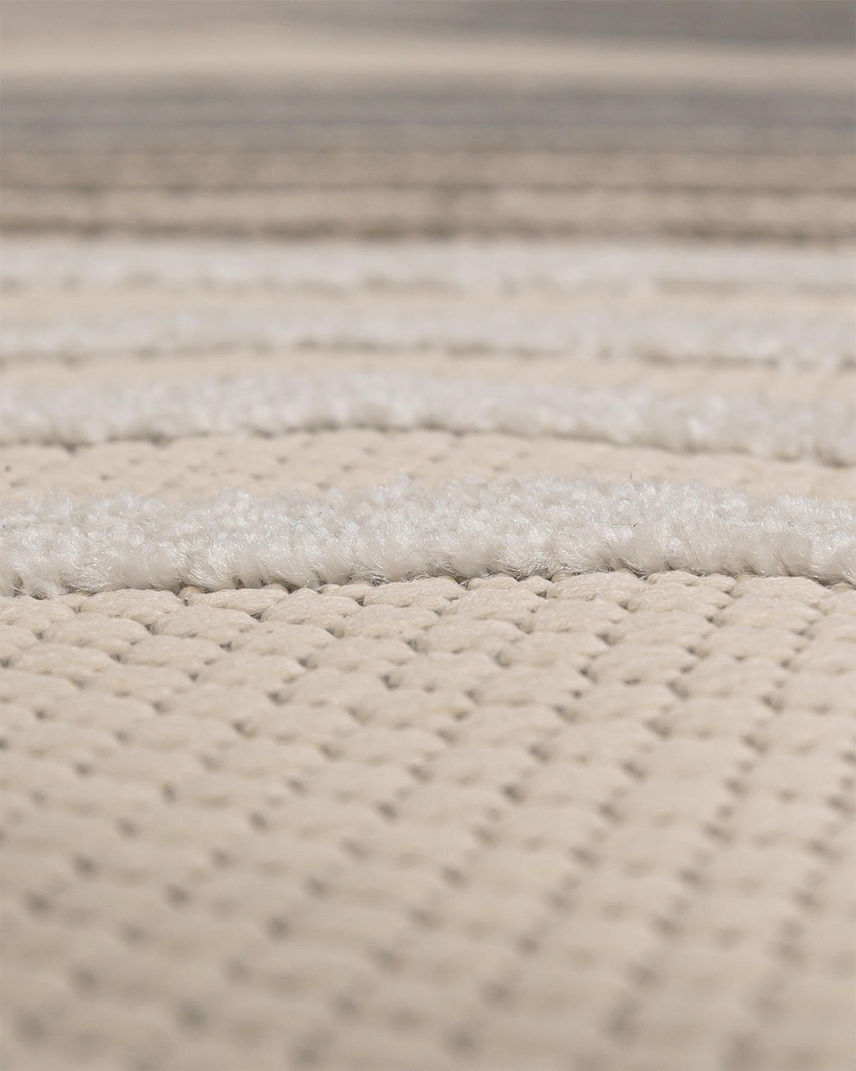 TEPPICH In-& Outdoor Fano Vento Mazovia 120x170cm Braun Creme Geometrisch Kurzflor - Braun, Textil (120/170cm) - Mazovia