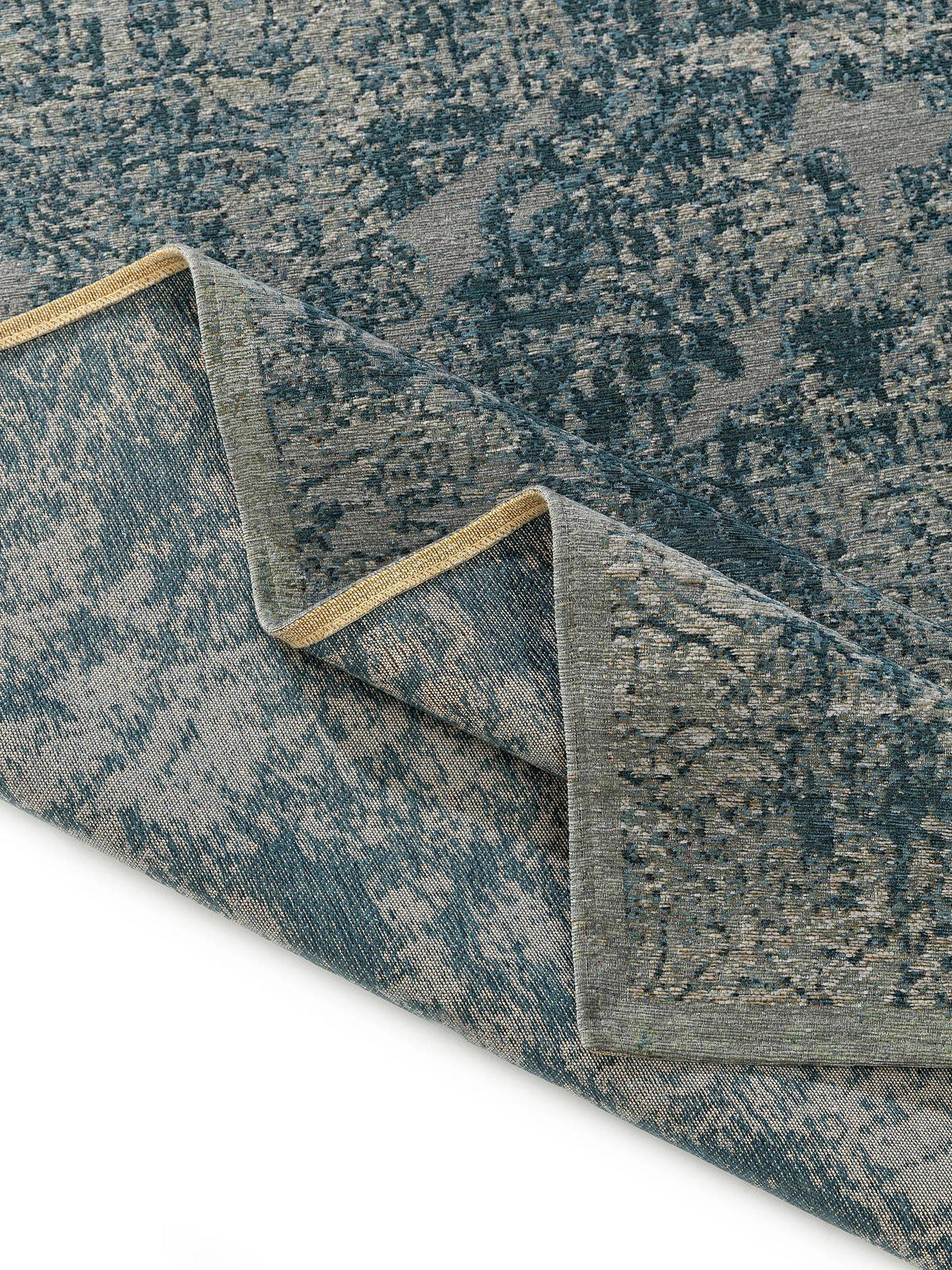 RAVNA tkana preproga Frencie modra 300x400 cm - modra, umetna masa/tekstil (300/400cm) - benuta Nest