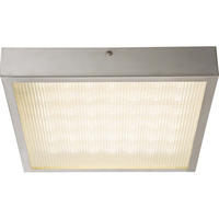 LED DECKENLEUCHTE Corey Silber matt - Silberfarben, Metall (30/30/5cm) - Globo Lighting