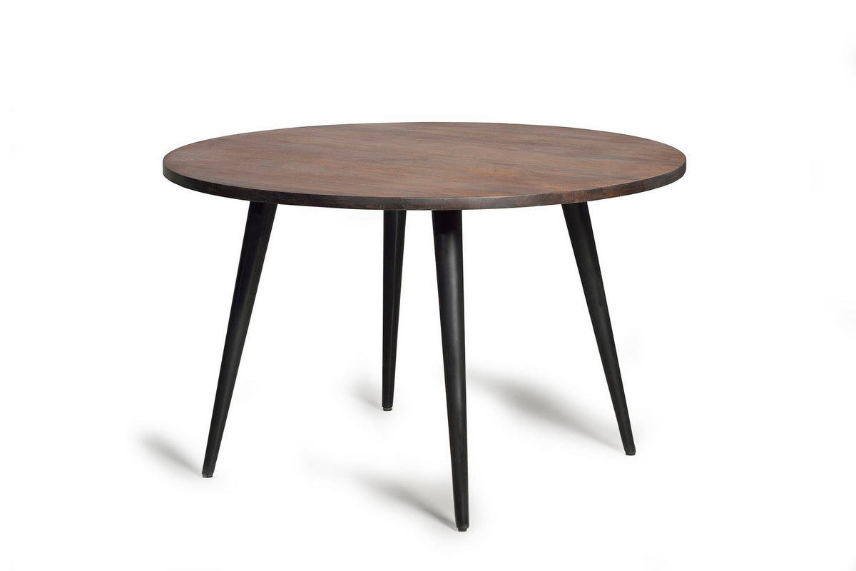 ESSTISCH aus Mangoholz - Braun, Holz (120/120/75cm) - Giner y Colomer