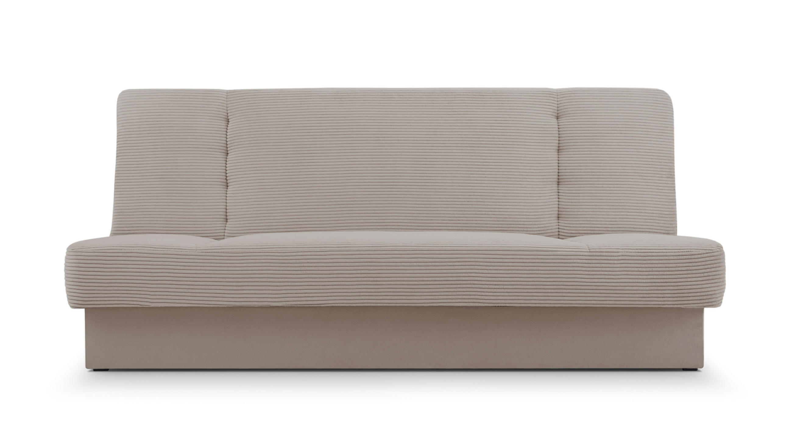 SCHLAFSOFA - Cyprus new - (Beige) - Beige, Holz (192/85/92cm) - Möblo