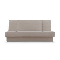 SCHLAFSOFA - Cyprus new - (Beige) - Beige, Holz (192/85/92cm) - Möblo