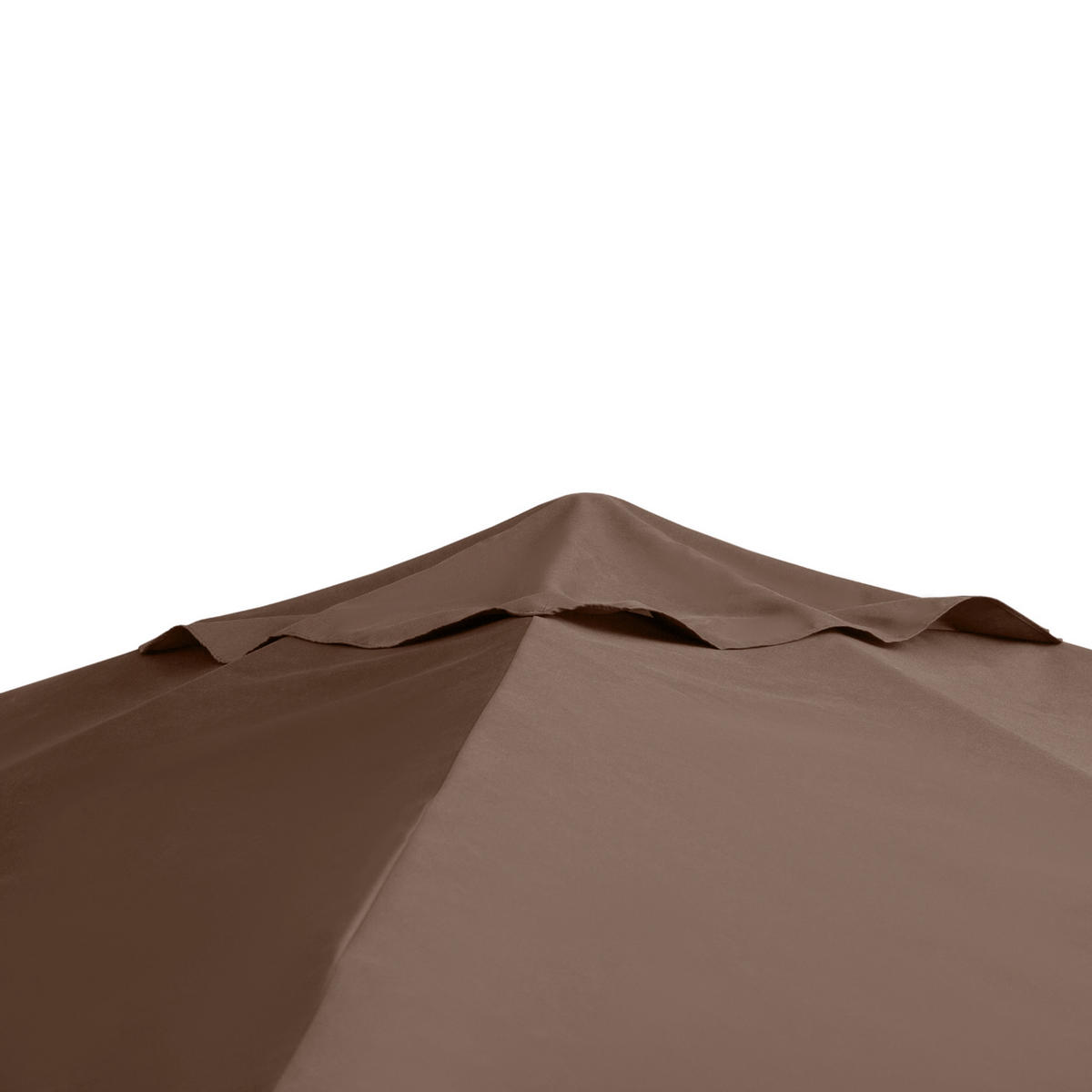 PAVILLONDACH Ersatzdach für Pavillon Pavillonabdeckung Kaffee 2,98 x 2,95 m - Braun, Kunststoff (295/1/298cm) - Outsunny