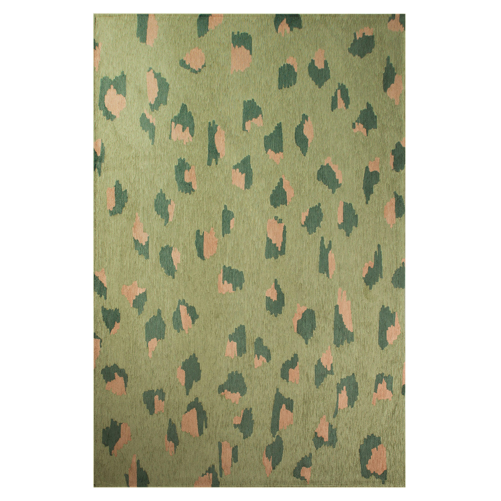 TEPPICH Leo Spinach 170/240 cm - Grün, Textil (170/240cm) - Lola&Moi