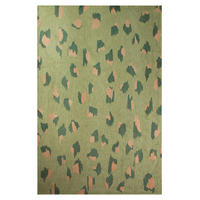 TEPPICH Leo Spinach 170/240 cm - Grün, Textil (170/240cm) - Lola&Moi