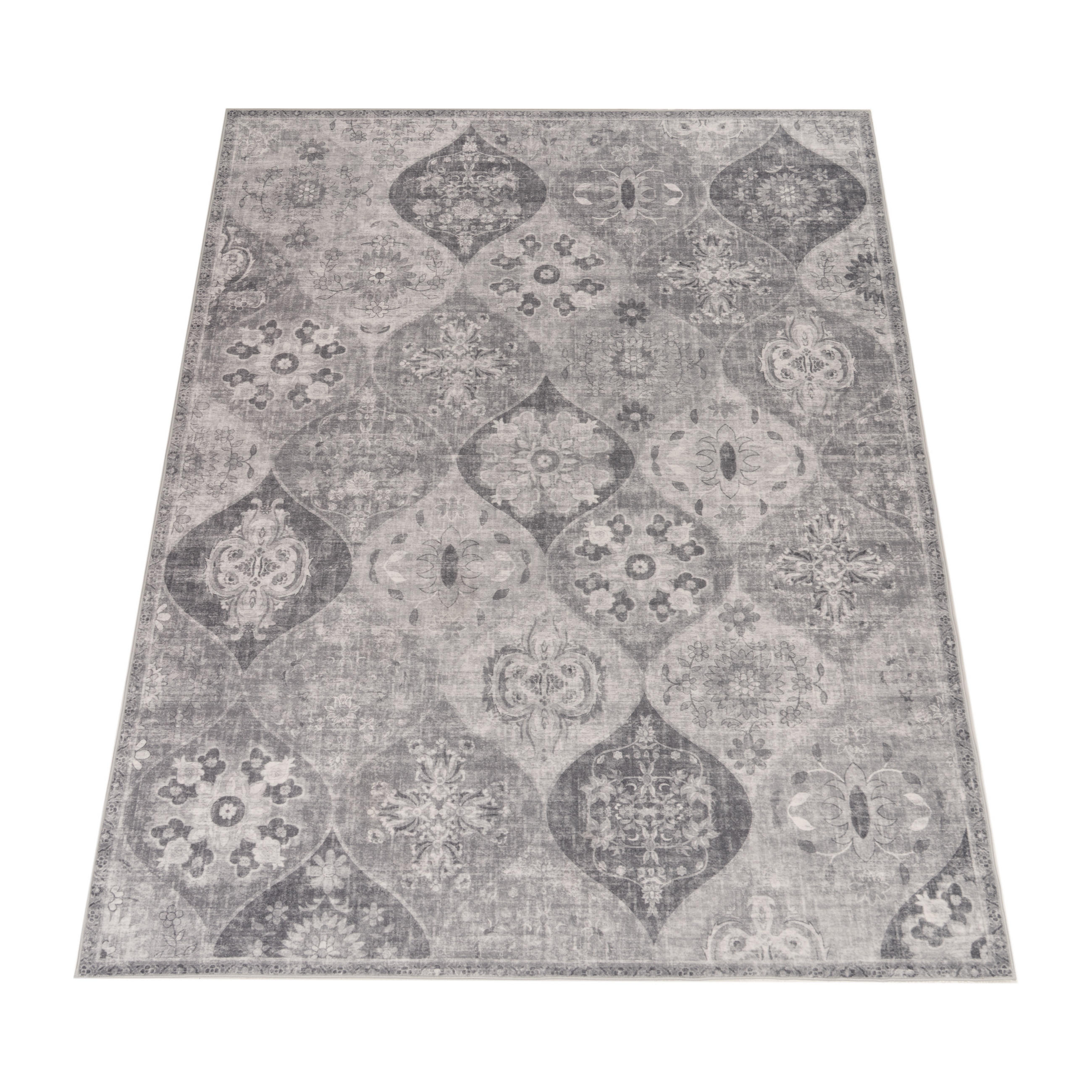 KURZFLORTEPPICH 80/300 cm Semer 421 - Grau, Textil (80/300cm) - Paco Home