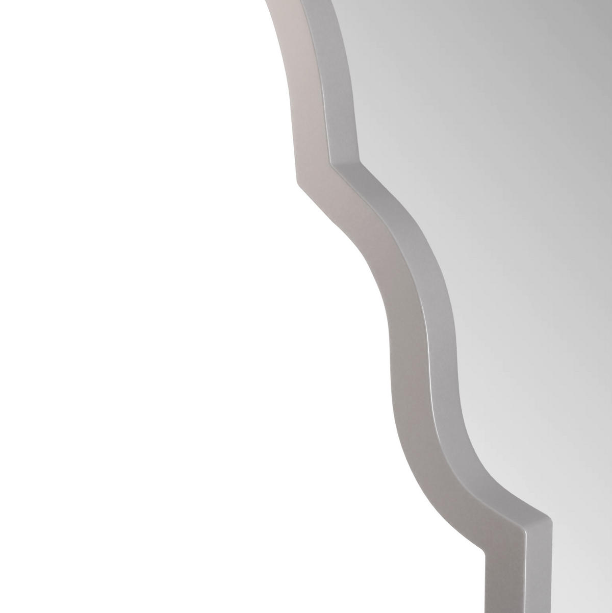 WANDSPIEGEL Rechteckig 61x101x3cm Silber mit Metallrahmen Für Badezimmer,Wohnzimmer,Flur - Silberfarben, Glas (61/101/3cm) - Modfu