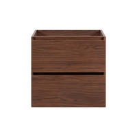 BADEZIMMERSCHRANK, Farbe: Eiche-Nussbaum, 60 x 46 x 60,7 cm, ohne Waschtischplatte - Eichefarben, Holzwerkstoff (60/60.7/46cm) - 3XE LIVING