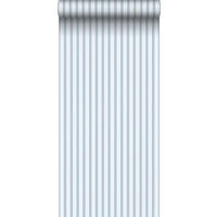 TAPETE horizontal gemalte Streifen 50 x 900 cm - Blau, Papier (50/0.1cm) - Sanders & Sanders