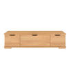 MASSIVHOLZ-TV-SCHRANK Arhus, Buche - lackiert, Naturfarben - Buchefarben, Holz/Buchenholz (157.2/38.5/45cm) - Visby
