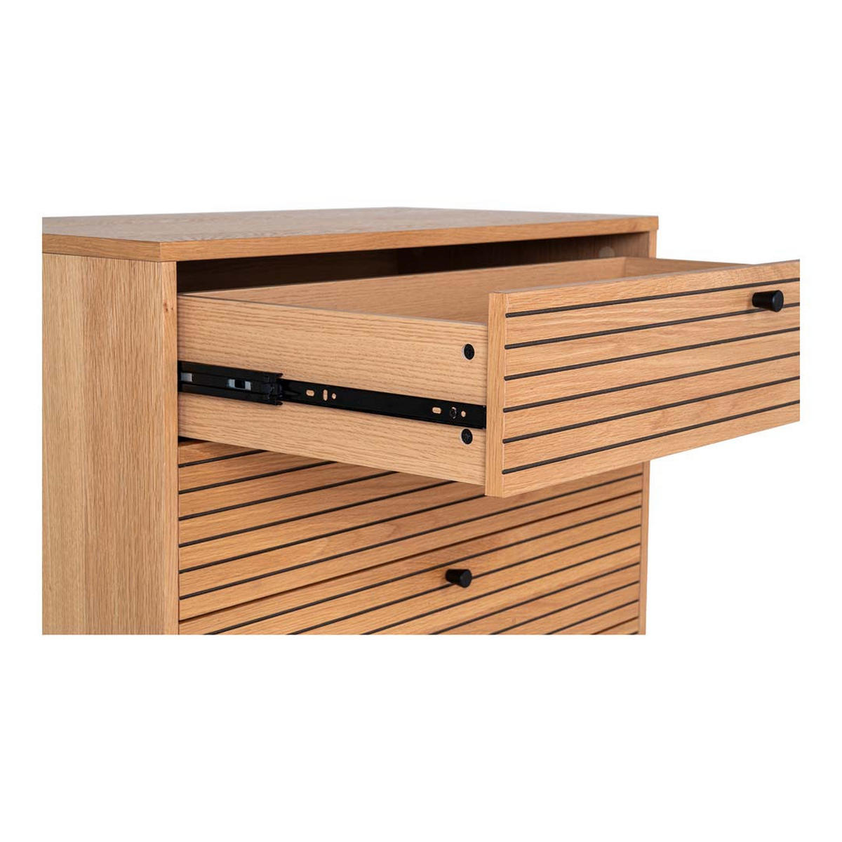 KOMMODE eiche - Eichefarben, Holzwerkstoff (40/85/80cm) - ebuy24