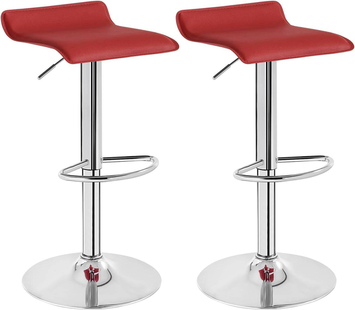 Woltu Barhocker Bordeaux 38.5x84x39.5 cm