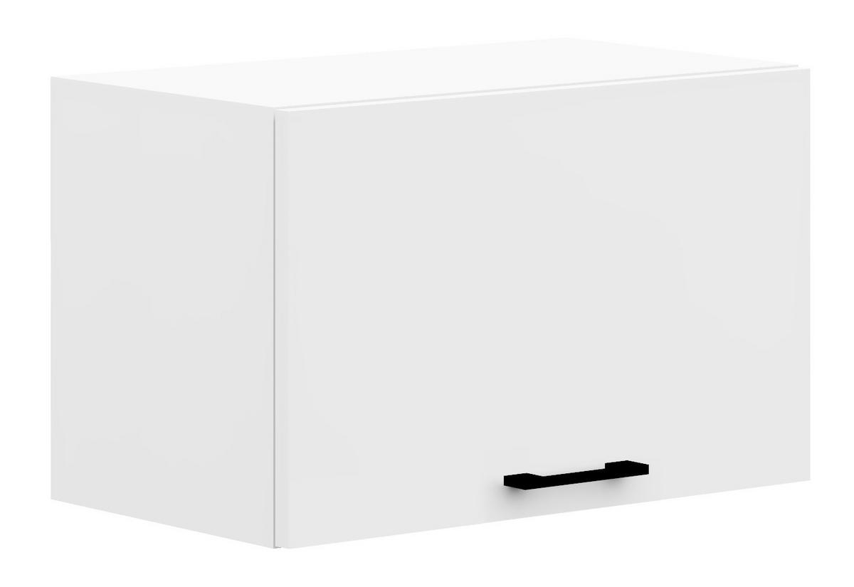 BUCĂTĂRIE fără electrocasnice Alb, beton 203/240/46 - alb, compozit lemnos (240/203/46cm) - RAUMHIRSCH FURNITURE