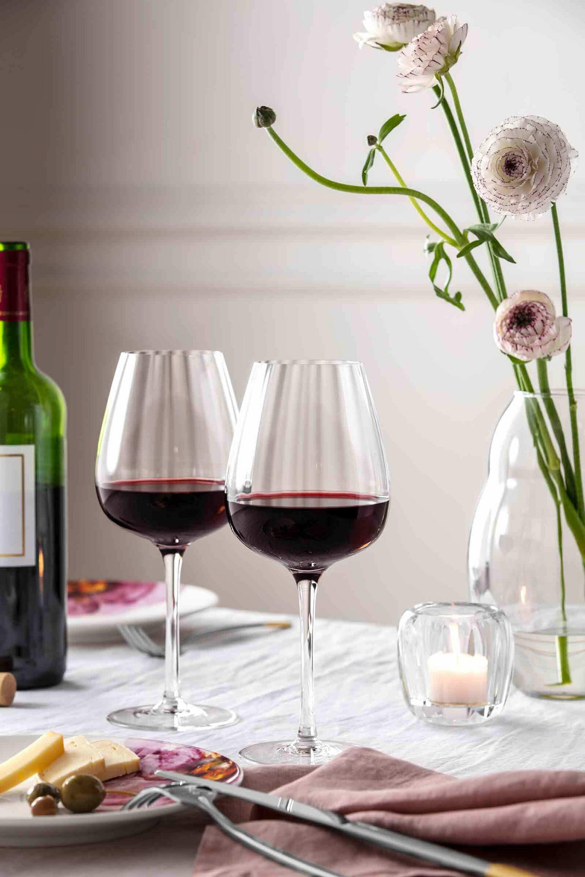 ROTWEINKELCH Rose Garden transparent 200 ml 4er Set - Transparent, Glas (0.2L) - Villeroy & Boch