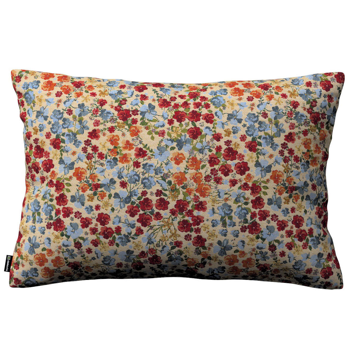 KISSENHÜLLE Intenso rot, 47x28 cm - Rot, Textil (47/28cm) - Dekoria