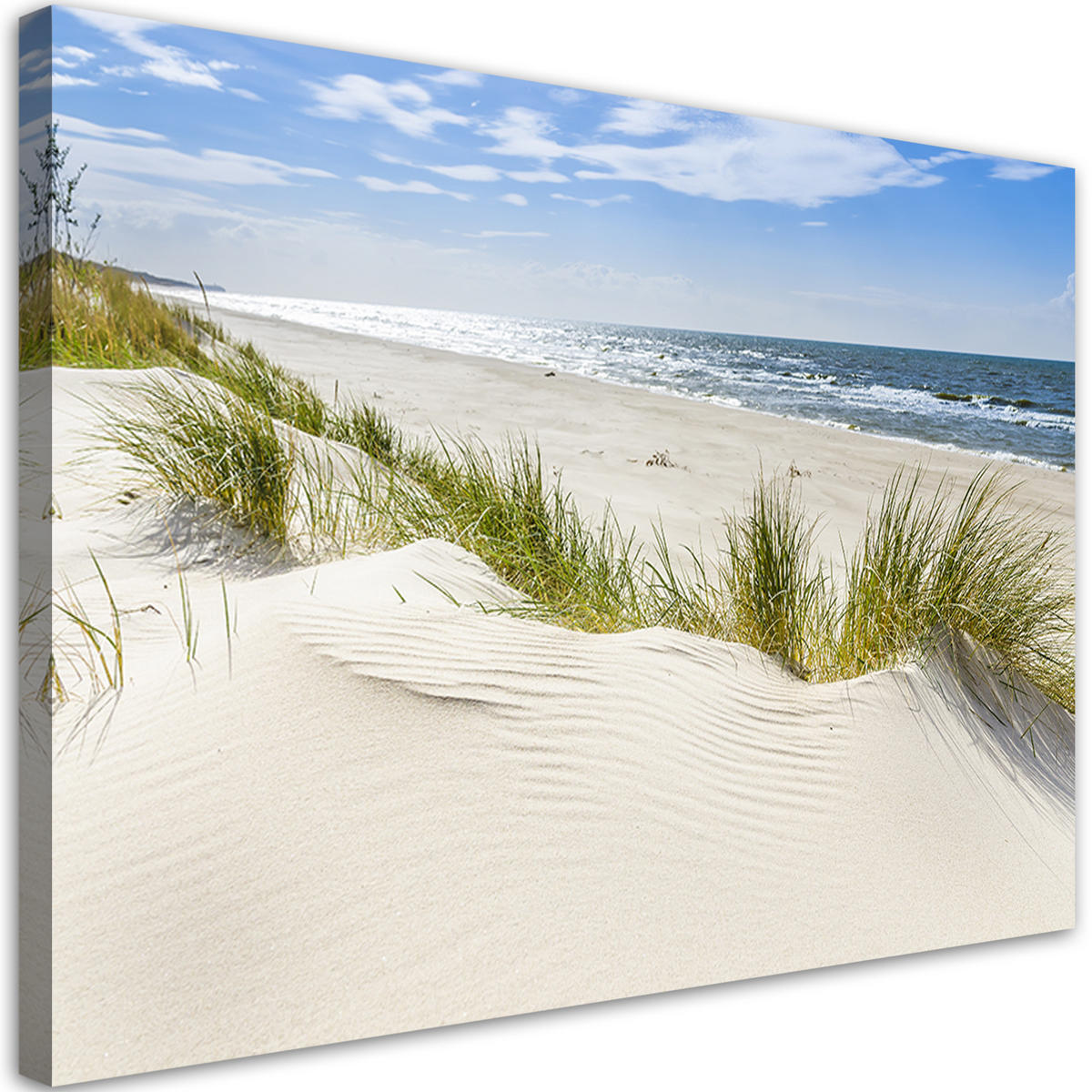 WANDBILD meer strand landschaft - Beige, Textil (60/40cm) - Feeby