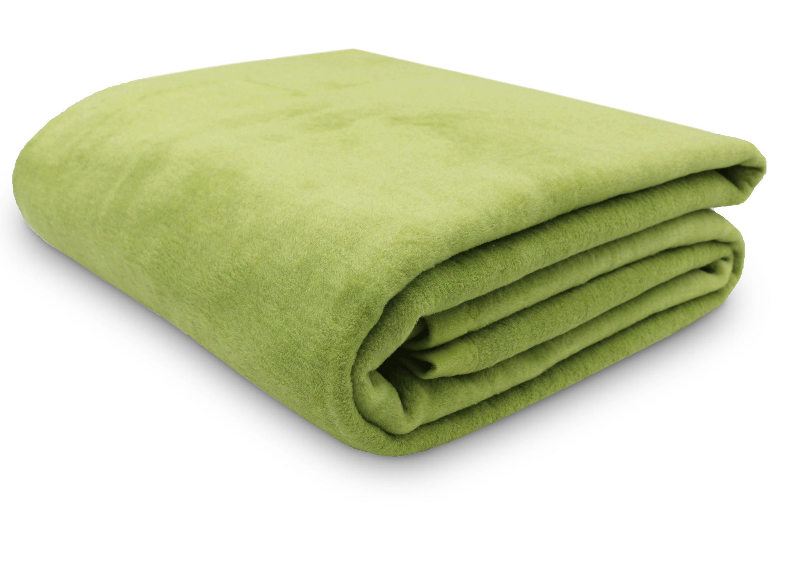 Zollner Kuscheldecke, Limette 150x200 cm