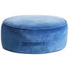 POUF Marineblau Yulle - Blau, Textil (60/25/60cm) - Beliani
