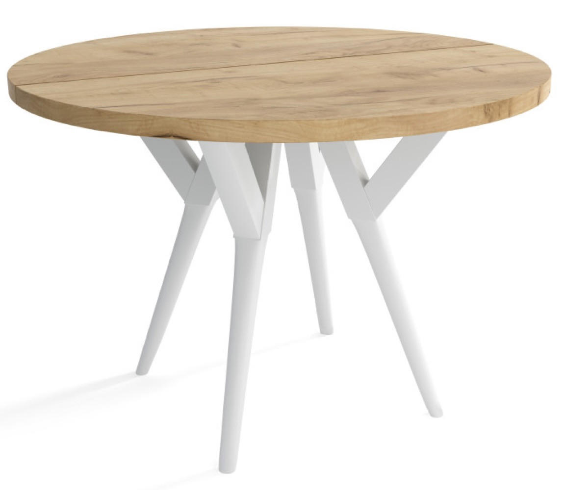 Sepro Meble Tisch Weiß 100x76x100 cm
