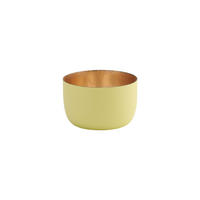 TEELICHTHALTER Madras S, Eisen, Pastellflieder, 5 cm - Gelb, Metall (5cm) - Gift Company