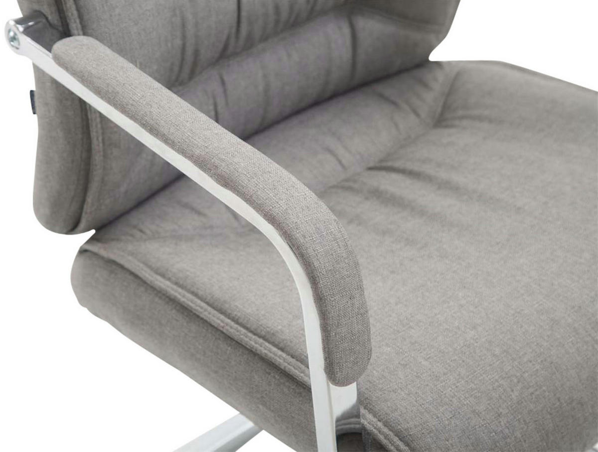 SCHWINGSTUHL 2er Set Stoff grau - Grau, Textil/Metall (58/102/65cm) - CLP