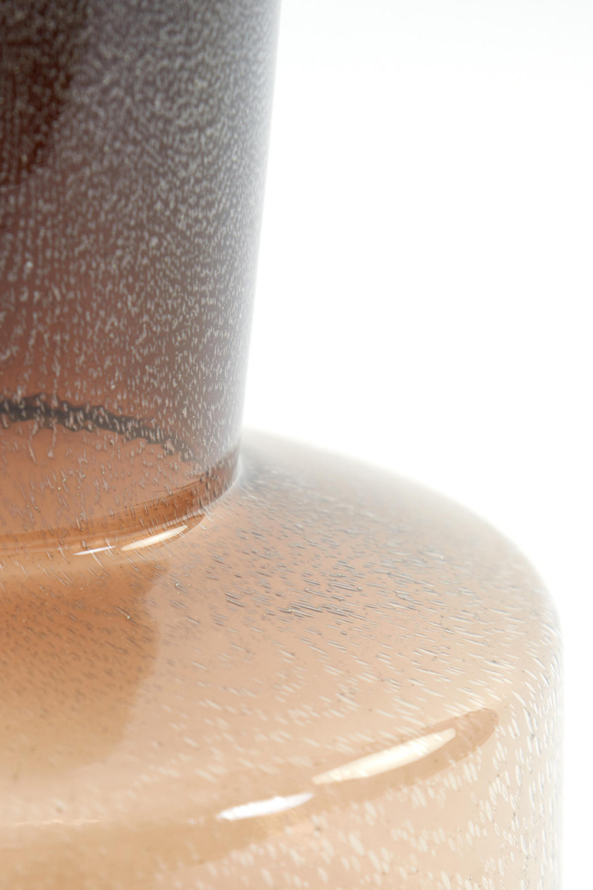 VASE Trasmo Braun Ø23,5/42 cm - Braun, Glas (23.5/42cm) - Light & Living