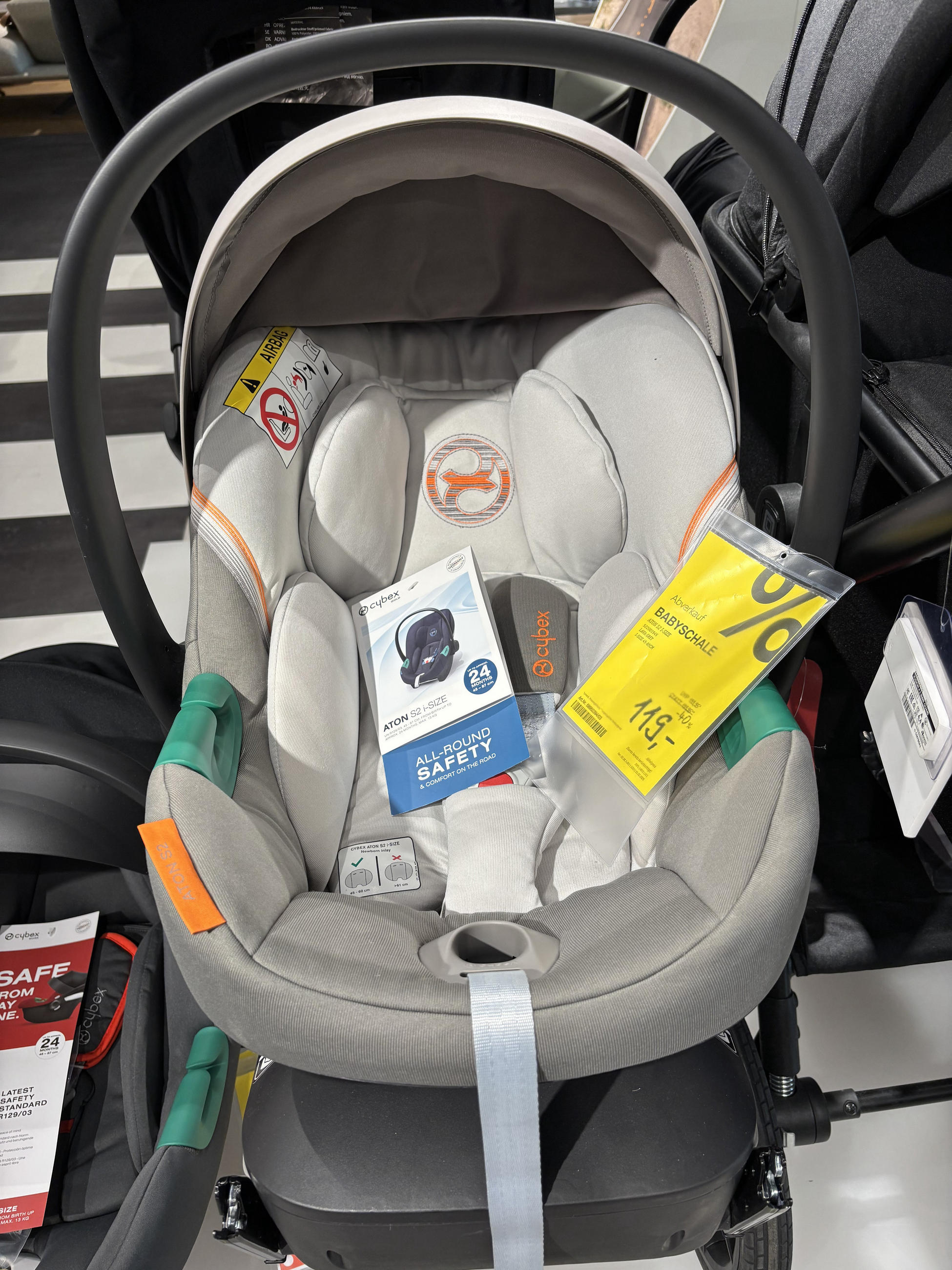 Babyschale Aton S2 I Size