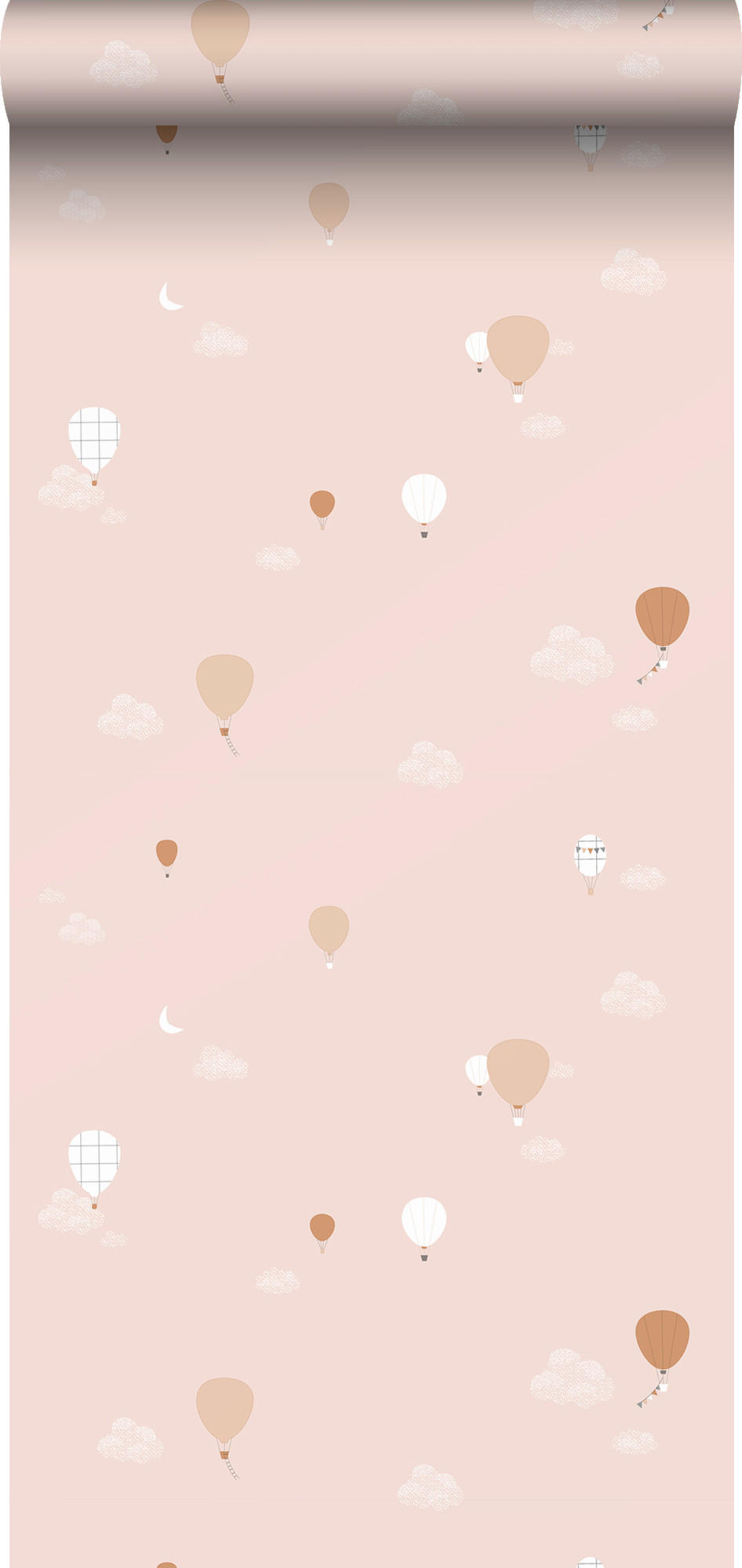 TAPETE Luftballons 53 cm x 10 m - Pink, Papier (53/0.1cm) - Sanders & Sanders