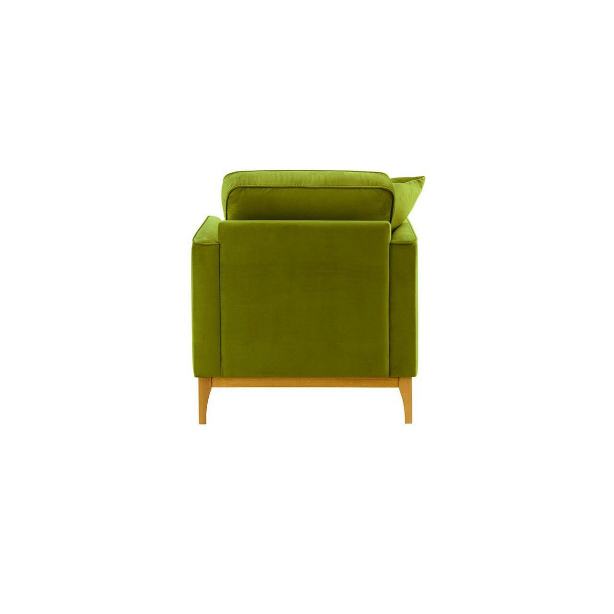 SESSEL Linara-Velluto 9 - Olivgrün, Holz/Textil (81/91/95cm)